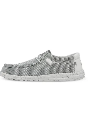 Hey dude Men Wally Woven Design Lace-Up Slip-On