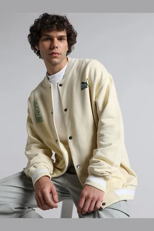 PUMA SUPER Men Relaxed Fit Baseball Jacket