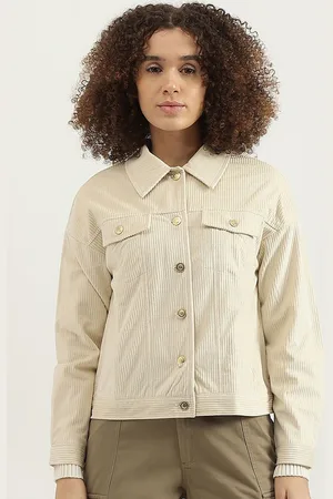 Benetton Women Tailored Jacket with Embroidered