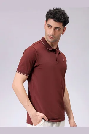 The Indian Garage Co Men Polo Collar Pockets T-shirt