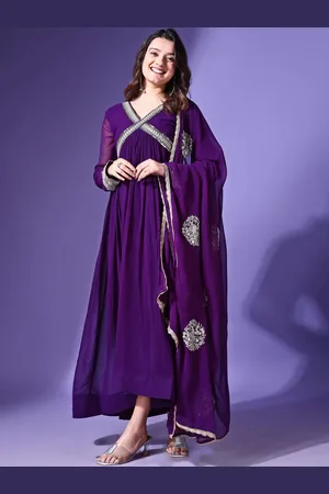 Ethnic Yard Women Georgette Kurta