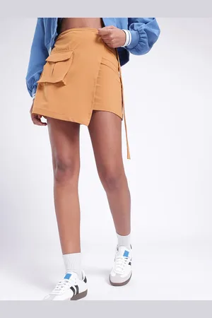 DressBerry Women Urban Hippie Wrap Mini Skirt