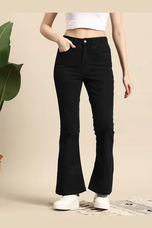 Mast & Harbour Women Bootcut Stretchable Jeans