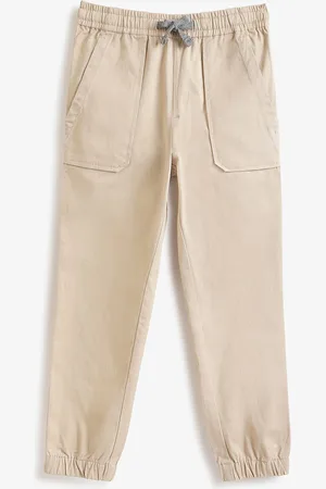 Campana Boys Cotton Twill Regular Fit Stretchable Joggers