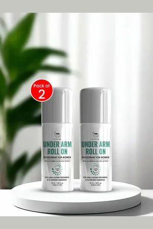 TNW the natural wash Women Set of 2 Cucumber & Aloe Extract Under Arm Roll On - 50 ml each