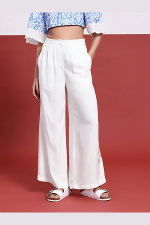 DressBerry Women Indie Spirit Wide Leg Pleated Pant