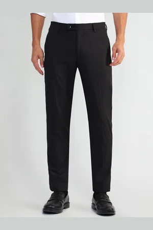 Arrow Men Smart Slim Fit Formal Trousers