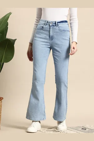 Mast & Harbour Women Bootcut Stretchable Jeans