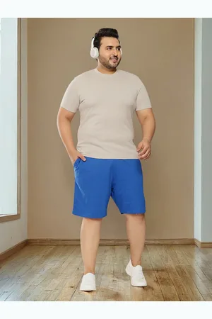 Sztori Men Plus Size Cotton Shorts
