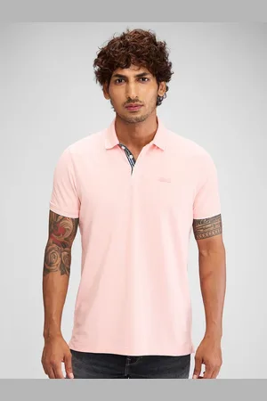 SPYKAR Men Polo Collar Pockets Slim Fit T-shirt