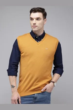 Park Avenue V-Neck Reversible Pullover