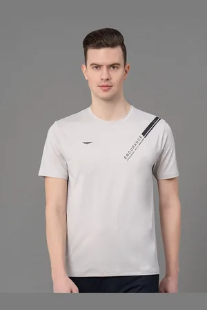 Red Tape Round Neck Short Sleeves High Stretch Anti-Microbial Training T-shirt