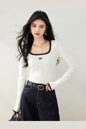 JC Collection Women Long Sleeves Pullover