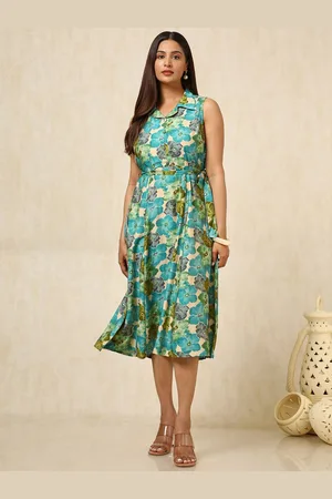 Soch Floral Print A-Line Midi Dress