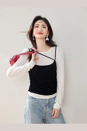 JC Collection Women Pullover Straight Sweaters