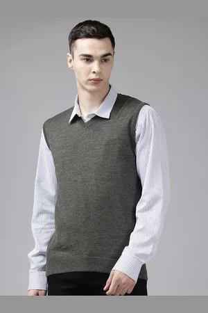 Park Avenue V-Neck Sleeveless Sweater