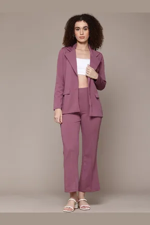 Roadster The Lifestyle Co. Single-Breasted Blazer With Trousers