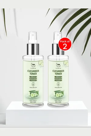 TNW the natural wash Set of 2 Cucumber Pore Tightening Toner - 100 ml each