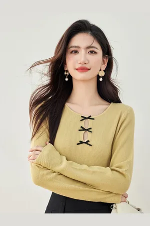JC Collection Women Long Sleeves Pullover
