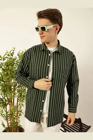 Mast & Harbour Men Premium Opaque Casual Shacket