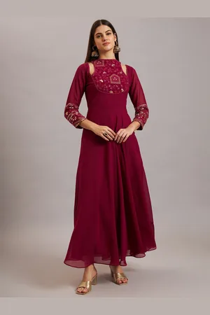 Eavan Women Embroidered Maxi Dress