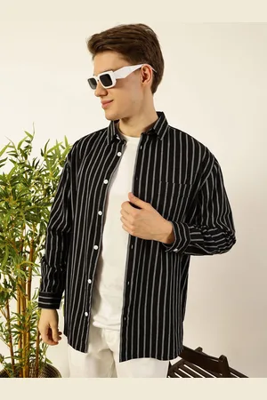 Mast & Harbour Men Premium Opaque Casual Shacket