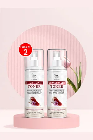 TNW the natural wash Set of 2 Kumkumadi Face Toner with Rice Water - 100 ml each
