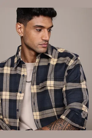 Roadster The Life Co. Checked Relaxed Fit Casual Shacket