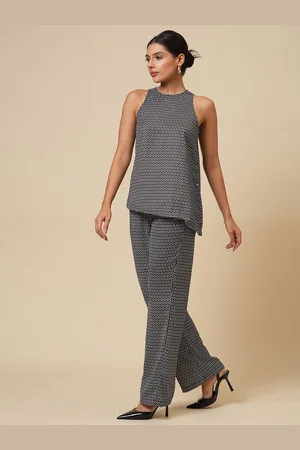Chemistry Asymmetrical Top With Trouser Co-Ords