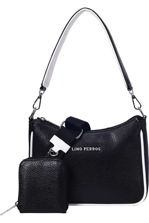 Lino Perros Textured Structured Shoulder Bag