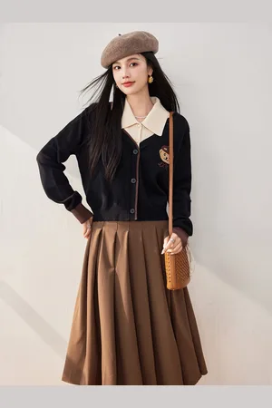 JC Collection Women Embroidered Cardigan