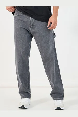 Styli Men Carpenter Straight Fit Mid-Rise Stretchable Jeans