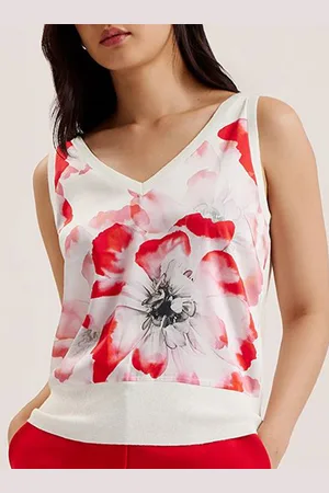 Ted Baker Women Floral Printed Tank Top