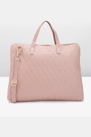 Caprese Women Quilted Textured Laptop Bag