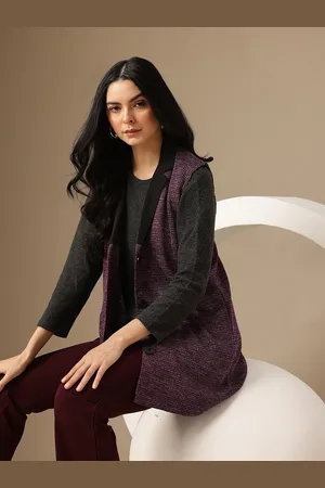 Chemistry Longline Button Shrug