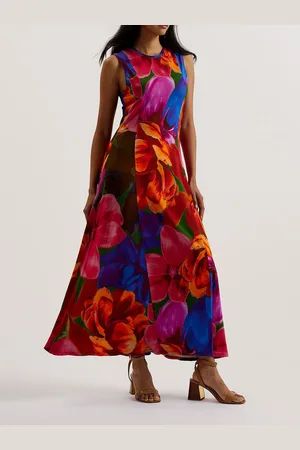 Ted Baker Floral Printed Maxi Dress