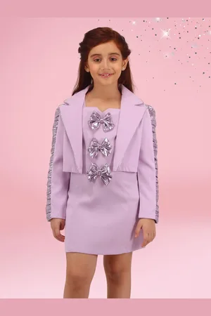 CUTECUMBER Girls Embellished Sheath Above Knee Dress