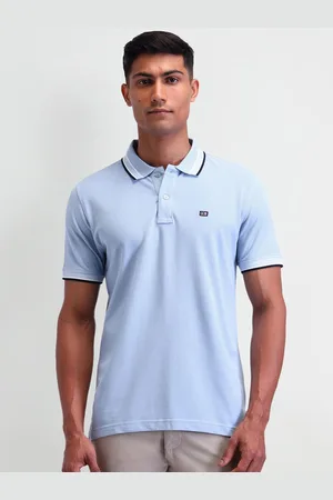 Arrow Men Brand Logo Polo Collar T-shirt