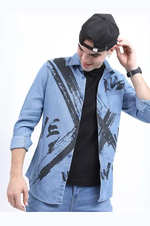 Ketch Men Slim Fit Printed Casual Shirt