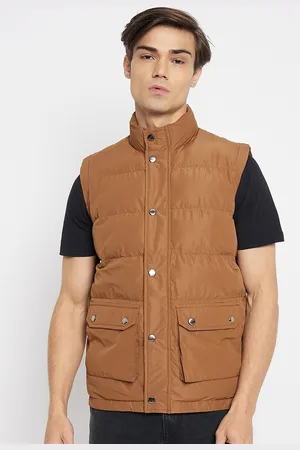 Duke Mock Collar Sleeveless Puffer Jacket