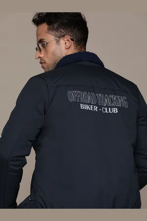 Roadster The Lifestyle Co. Typography Printed Padded Jacket