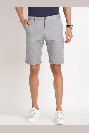 Indian Terrain Men Abstract Printed Pure Cotton Shorts