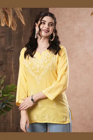 ADAM Co. Women Ethnic Motifs Embroidered Kurti