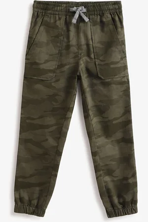 Campana Boys Camouflage Printed Joggers Trousers