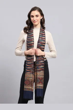 Monte Carlo Women Self Design Woven Design Stole