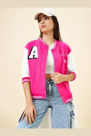 Pantaloons Girls Front-Open Sweatshirt