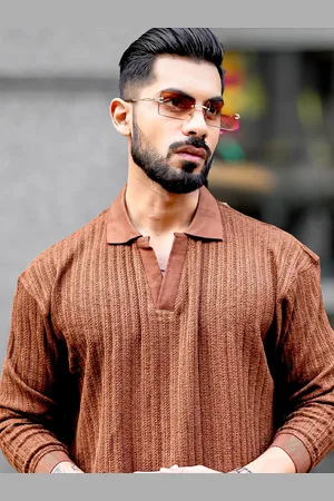 Maniac Men Polo Collar T-shirt