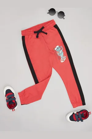 Pantaloons Boys Printed Cotton Track Pants