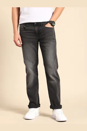 Being Human Men Straight Fit Light Fade Stretchable Jeans