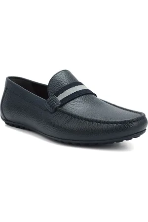 ROSSO BRUNELLO Men Round Toe Formal Slip-On Loafers